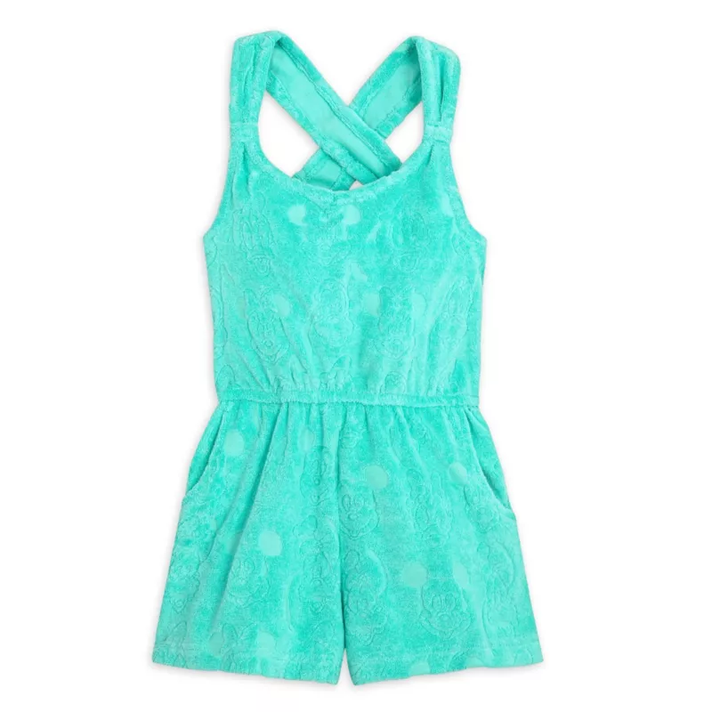 Mickey Mouse And Friends Swim Romper Cover-Up For Girls 2 Mickey Mouse And Friends Swim Romper Cover-Up For Girls