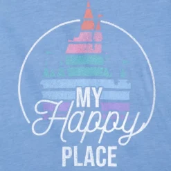 Fantasyland Castle ''My Happy Place'' T-Shirt For Kids, Sensory Friendly -Toy Kids Shop 2328046850001M 2
