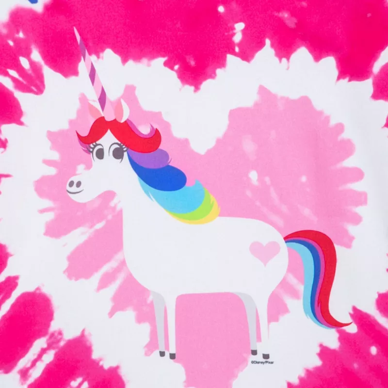 Rainbow Unicorn Fashion T-Shirt For Girls, Inside Out, Sensory Friendly 5 Rainbow Unicorn Fashion T-Shirt For Girls, Inside Out, Sensory Friendly - Image 3