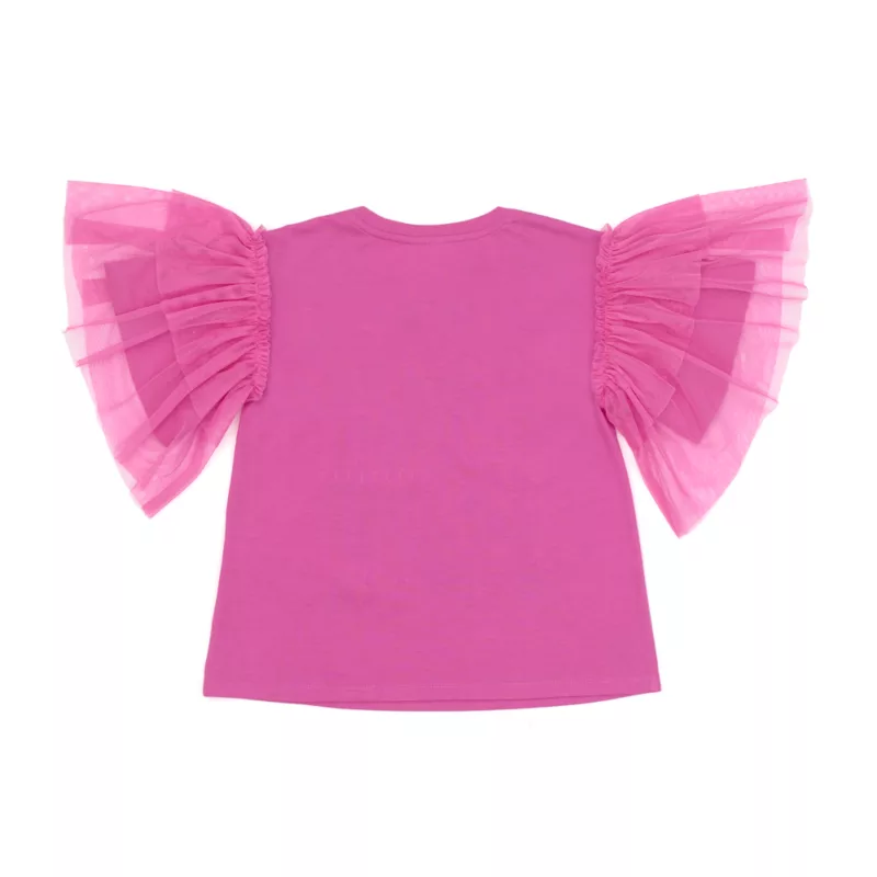 Disney Princess Pink T-Shirt For Girls 5 Disney Princess Pink T-Shirt For Girls - Image 3