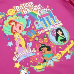 Disney Princess Pink T-Shirt For Girls 10 Disney Princess Pink T-Shirt For Girls -Toy Kids Shop 2328049220084M 3