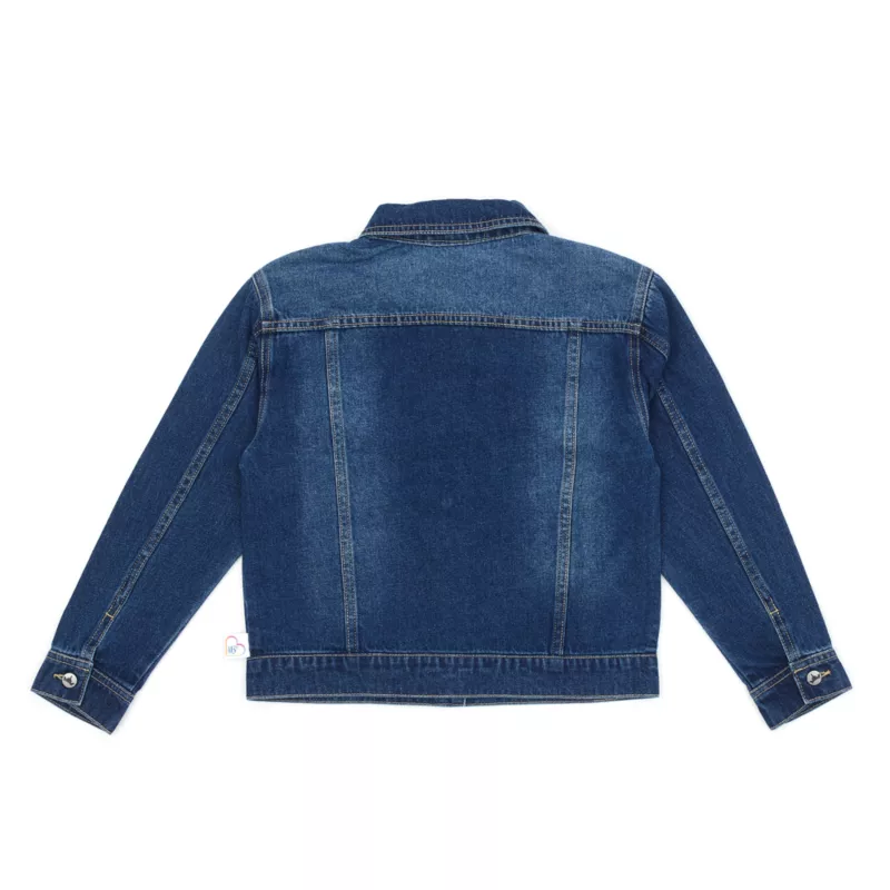 Disney Ily 4EVER Denim Jacket For Kids Inspired By Belle, Beauty And The Beast 5 Disney Ily 4EVER Denim Jacket For Kids Inspired By Belle, Beauty And The Beast - Image 3