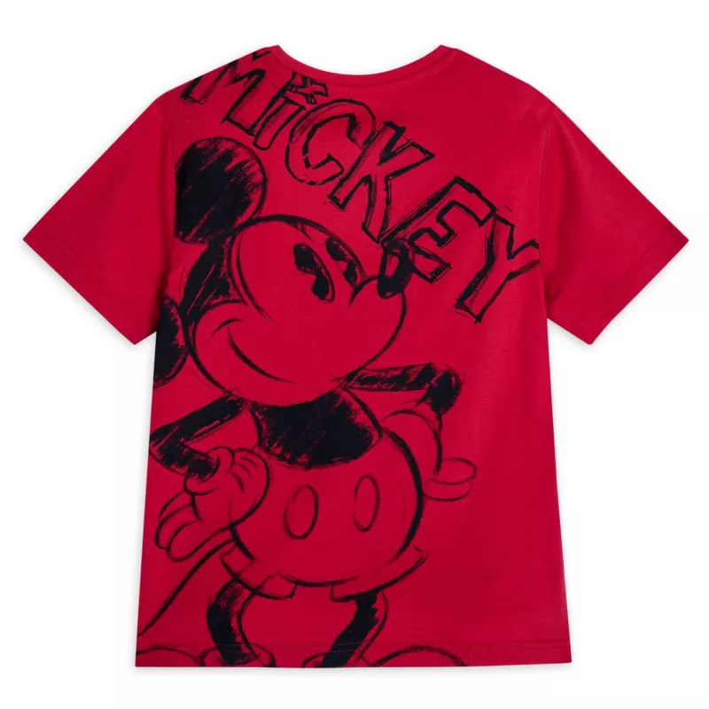 Mickey Mouse Sketch T-Shirt For Kids 4 Mickey Mouse Sketch T-Shirt For Kids - Image 2