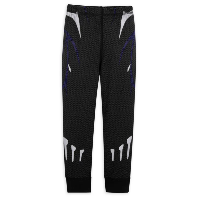 Black Panther Costume PJ PALS For Kids 6 Black Panther Costume PJ PALS For Kids - Image 4