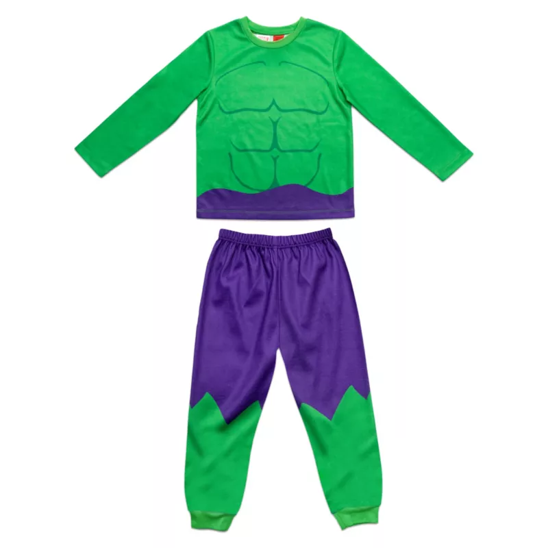 Hulk Long Sleeve Pyjamas Set For Kids 3 Hulk Long Sleeve Pyjamas Set For Kids