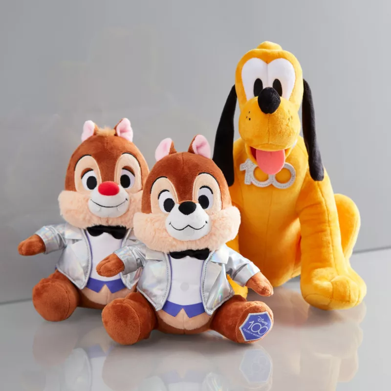 Chip 'n Dale Disney100 Celebration Plush Set 4 Chip 'n Dale Disney100 Celebration Plush Set - Image 2