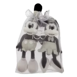Mickey And Minnie Mouse Steamboat Willie Plush Set - Disney100 9 Mickey And Minnie Mouse Steamboat Willie Plush Set - Disney100 -Toy Kids Shop 412313625724 3