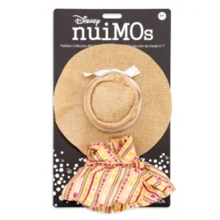 NuiMOs Small Plush Printed Wrap Dress With Sun Hat 7 NuiMOs Small Plush Printed Wrap Dress With Sun Hat -Toy Kids Shop 412342576400 2