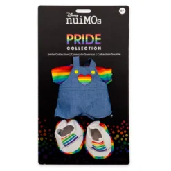 NuiMOs Small Plush Rainbow T-Shirt With Overalls And Trainers -Toy Kids Shop 412342577230 2
