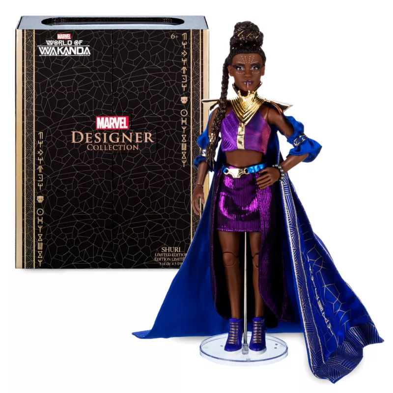 Limited Edition Shuri Marvel Designer Collection Doll, Black Panther: World Of Wakanda 5 Limited Edition Shuri Marvel Designer Collection Doll, Black Panther: World Of Wakanda - Image 3