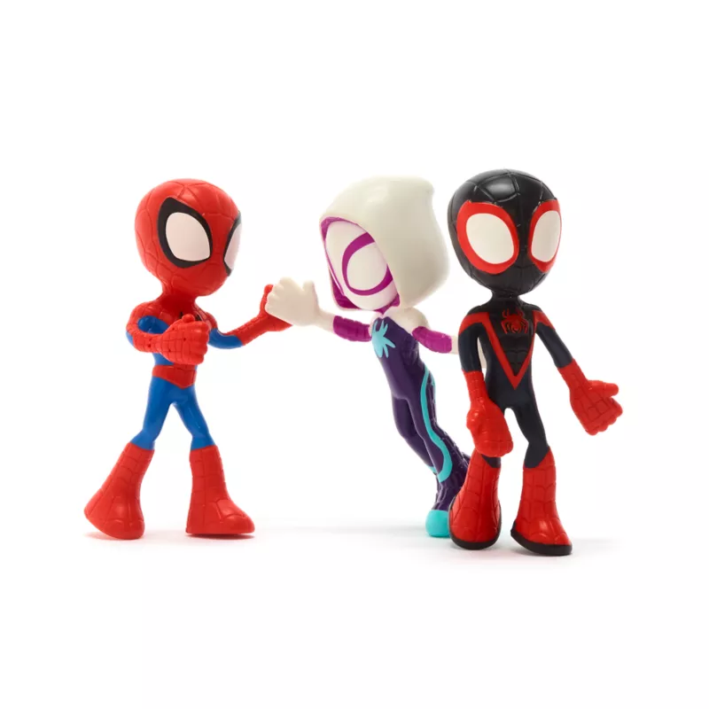 Spidey And His Amazing Friends Flexible Figures Set 4 Spidey And His Amazing Friends Flexible Figures Set - Image 2