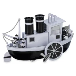 Mickey And Minnie Mouse Steamboat Willie Musical Boat - Disney100 10 Mickey And Minnie Mouse Steamboat Willie Musical Boat - Disney100 -Toy Kids Shop 461023943369 3