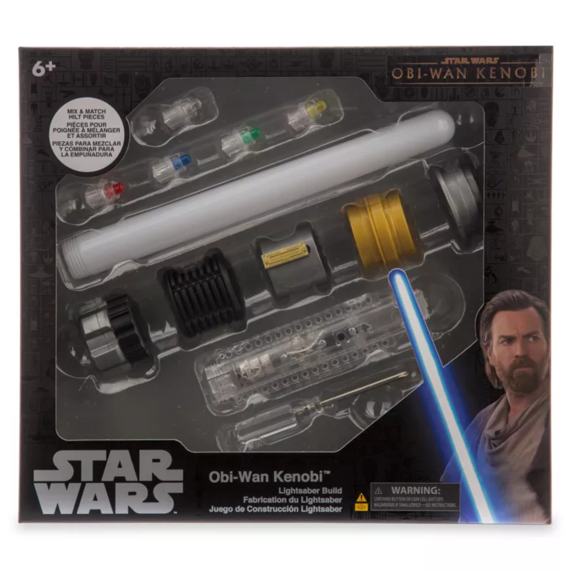 Obi-Wan Kenobi LIGHTSABER Build Toy, Star Wars 6 Obi-Wan Kenobi LIGHTSABER Build Toy, Star Wars - Image 4