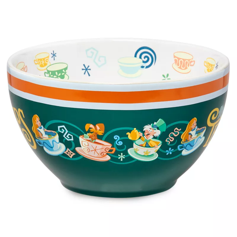 Alice In Wonderland Mad Tea Party Bowl 4 Alice In Wonderland Mad Tea Party Bowl - Image 2