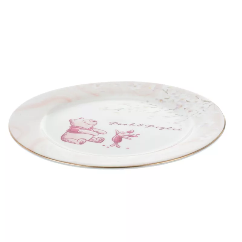 Winnie The Pooh & Piglet Sakura Plate 4 Winnie The Pooh & Piglet Sakura Plate - Image 2