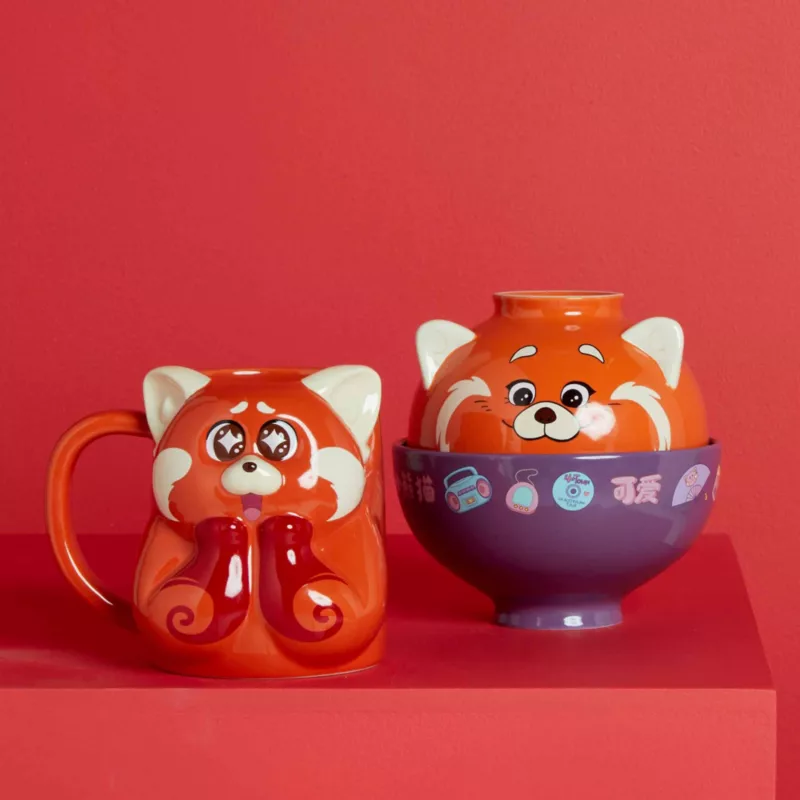 Mei Lee Red Panda Figural Mug, Turning Red 4 Mei Lee Red Panda Figural Mug, Turning Red - Image 2