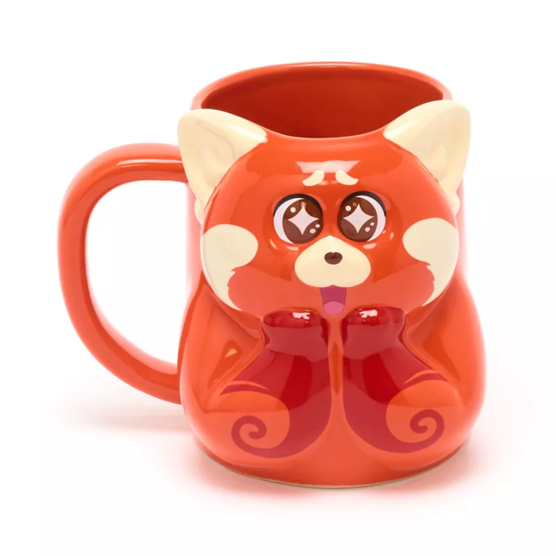 Mei Lee Red Panda Figural Mug, Turning Red 3 Mei Lee Red Panda Figural Mug, Turning Red