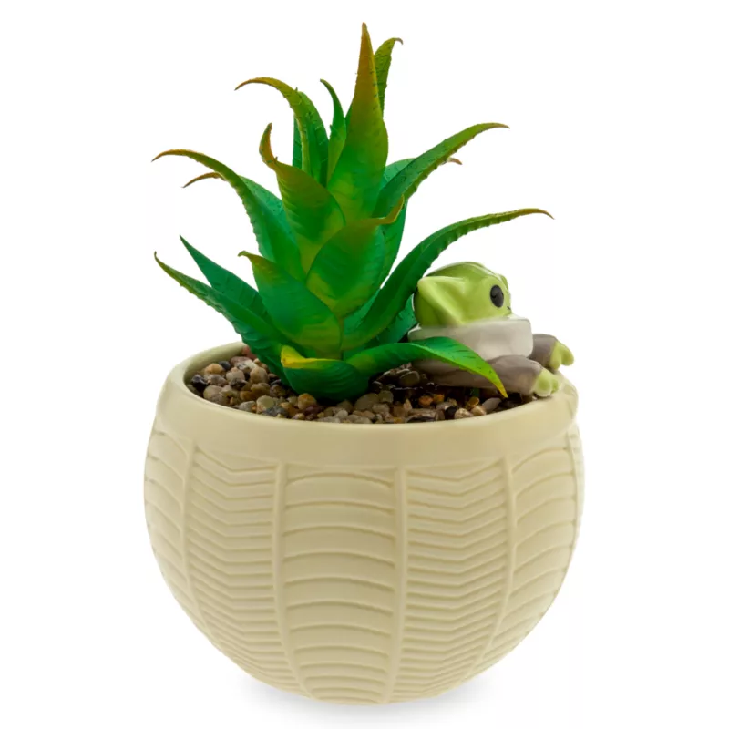 Grogu Artificial Potted Plant, Star Wars: The Mandalorian 4 Grogu Artificial Potted Plant, Star Wars: The Mandalorian - Image 2