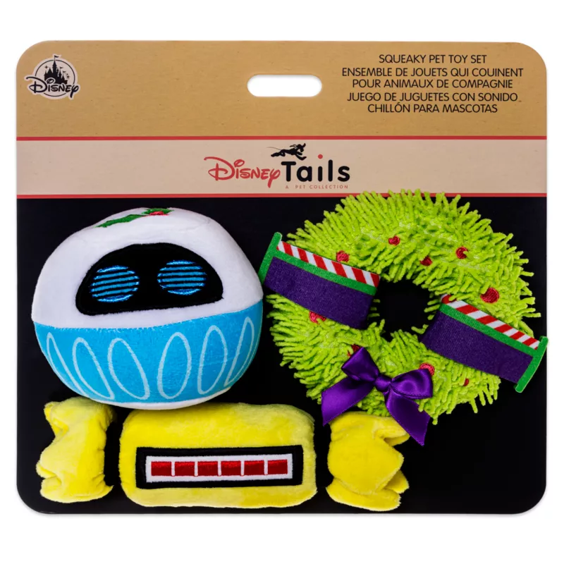 Pixar Holiday Squeaky Pet Toy Set 5 Pixar Holiday Squeaky Pet Toy Set - Image 3