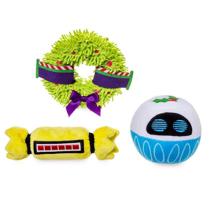 Pixar Holiday Squeaky Pet Toy Set 3 Pixar Holiday Squeaky Pet Toy Set