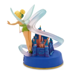 Tinker Bell And Sleeping Beauty Castle Figure, Disneyland - Disney100 -Toy Kids Shop 465053671001 4