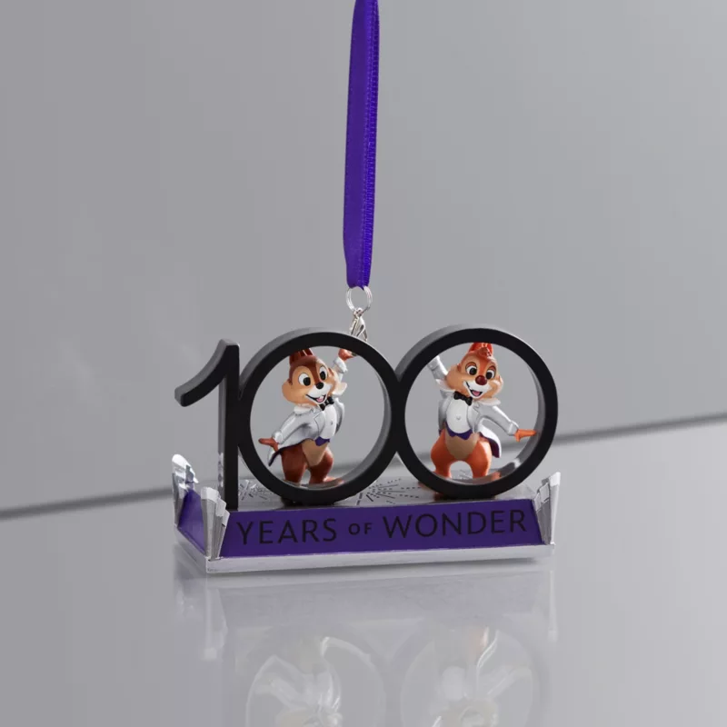 Chip 'n Dale Disney100 Celebration Sketchbook Hanging Ornament 4 Chip 'n Dale Disney100 Celebration Sketchbook Hanging Ornament - Image 2