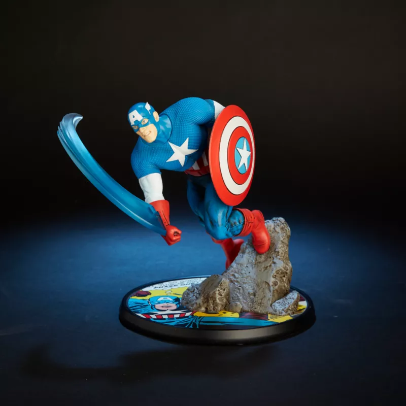 Captain America Figurine 4 Captain America Figurine - Image 2