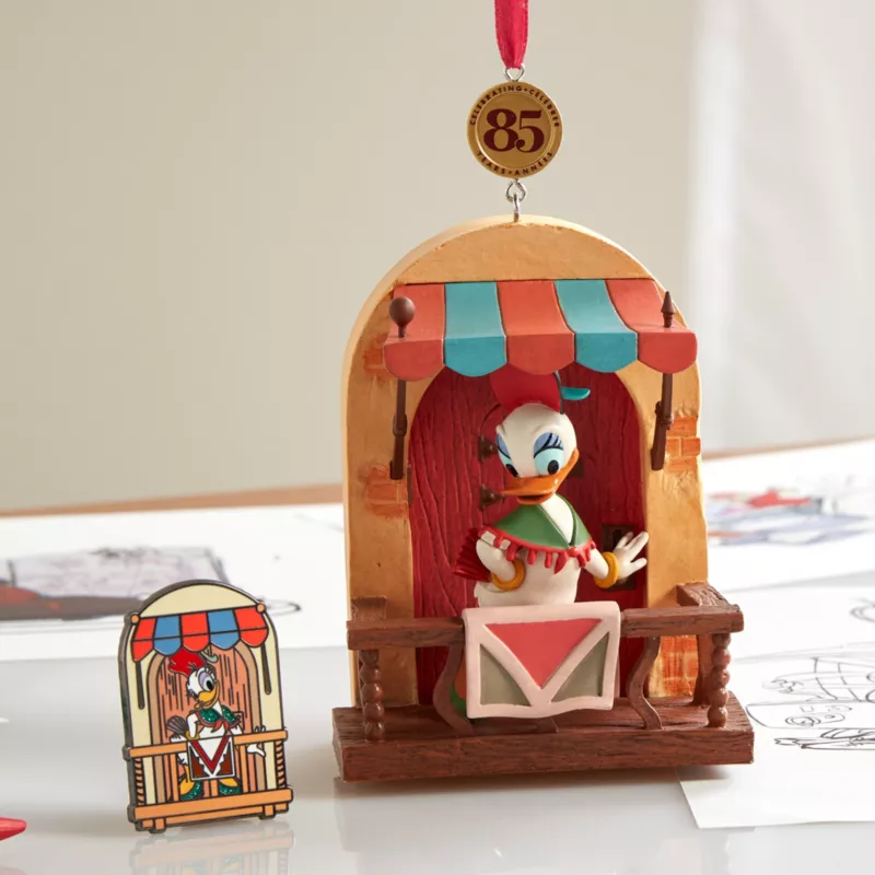 Daisy Duck Legacy Sketchbook Ornament, 85th Anniversary, Limited Release 4 Daisy Duck Legacy Sketchbook Ornament, 85th Anniversary, Limited Release - Image 2
