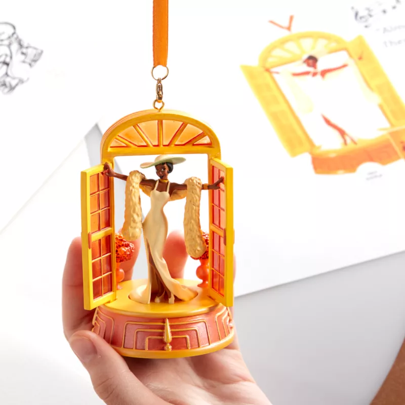 Tiana Singing Living Magic Sketchbook Ornament, The Princess And The Frog 4 Tiana Singing Living Magic Sketchbook Ornament, The Princess And The Frog - Image 2