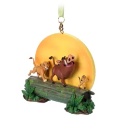 Simba, Timon, And Pumbaa Sketchbook Ornament, The Lion King -Toy Kids Shop 465062913185 2