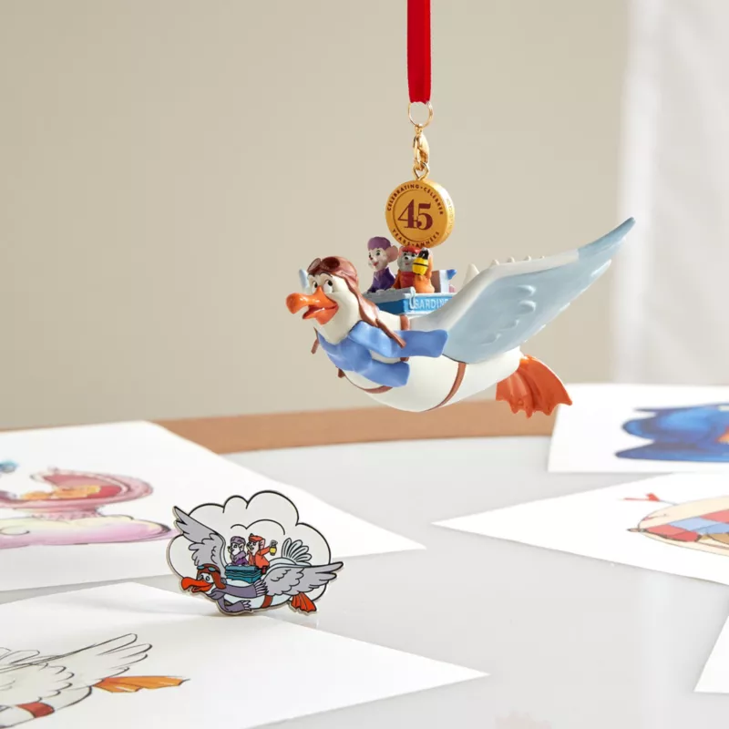 The Rescuers Legacy Sketchbook Ornament - 45th Anniversary - Limited Release 4 The Rescuers Legacy Sketchbook Ornament - 45th Anniversary - Limited Release - Image 2