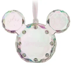 Mickey Mouse Icon Faceted Ornament, Disneyland