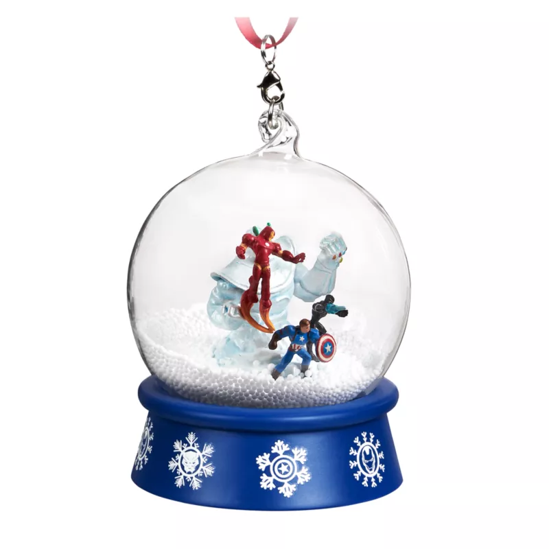 Marvel's Avengers Mini Snow Globe Sketchbook Ornament 4 Marvel's Avengers Mini Snow Globe Sketchbook Ornament - Image 2