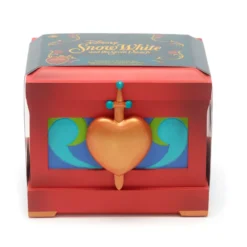 Poisoned Apple Ornament In Heart Box, Snow White And The Seven Dwarfs -Toy Kids Shop 465063297796 2