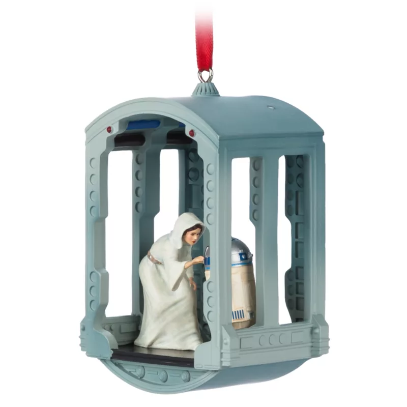 Princess Leia And R2-D2 Hanging Ornament, Star Wars 5 Princess Leia And R2-D2 Hanging Ornament, Star Wars - Image 3