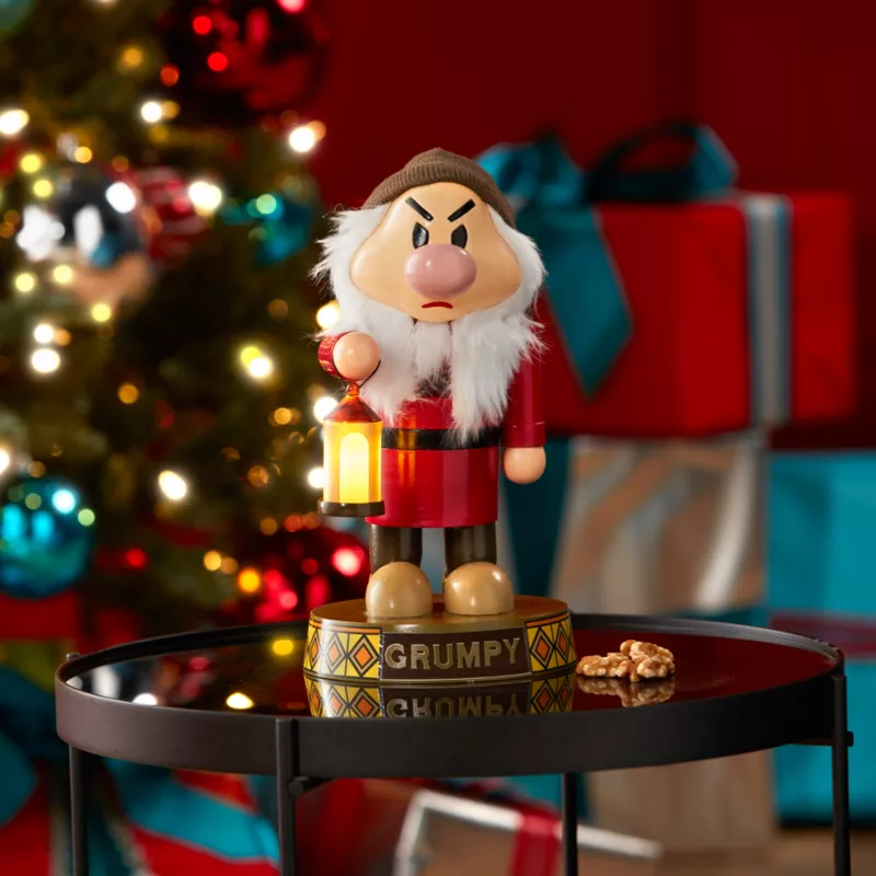 Grumpy Nutcracker Ornament, Snow White And The Seven Dwarfs 4 Grumpy Nutcracker Ornament, Snow White And The Seven Dwarfs - Image 2