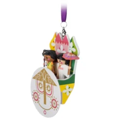 “it's A Small World'' Clock Face Sketchbook Ornament -Toy Kids Shop 465063949633 3