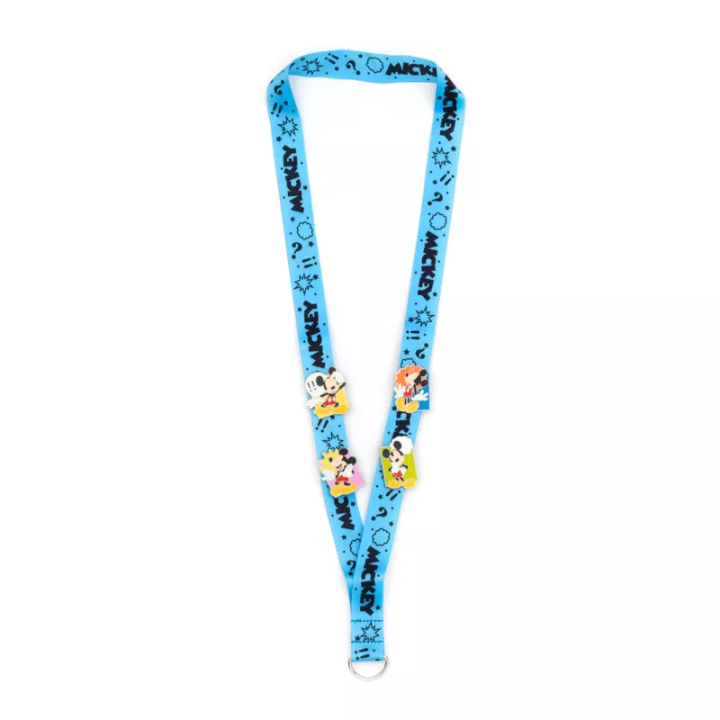 Mickey Mouse Lanyard And Pins Set 3 Mickey Mouse Lanyard And Pins Set
