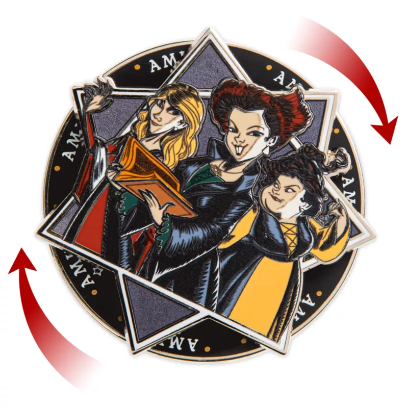 Hocus Pocus Spinning Pin, Limited Release 4 Hocus Pocus Spinning Pin, Limited Release - Image 2