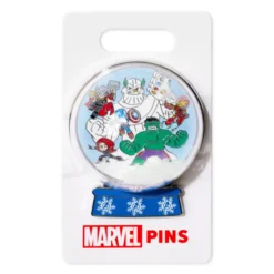 Marvel's Avengers Mini Snow Globe Pin -Toy Kids Shop 466043419238 2