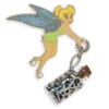 Tinker Bell Pin With Glitter Vial Dangler, Peter Pan -Toy Kids Shop 466043455694