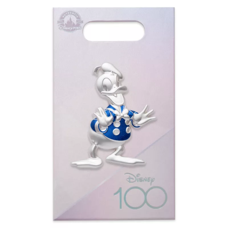 Donald Duck Platinum Celebration Pin - Disney100 3 Donald Duck Platinum Celebration Pin - Disney100 - Image 2