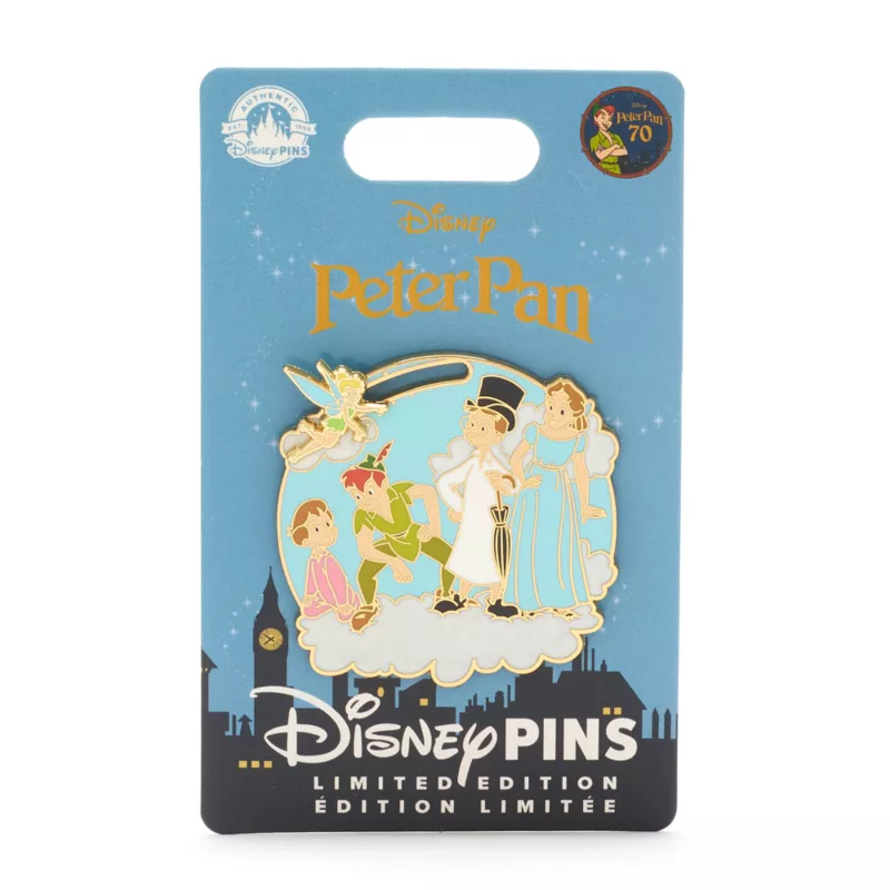 Peter Pan 70th Anniversary Slider Pin, Limited Edition 4 Peter Pan 70th Anniversary Slider Pin, Limited Edition - Image 2