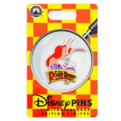 Roger And Jessica Rabbit Pin, Who Framed Roger Rabbit 35th Anniversary Limited Release -Toy Kids Shop 466044005881 2