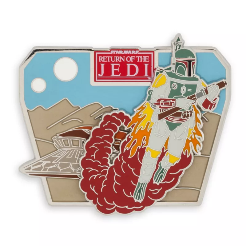 Boba Fett 40th Anniversary Limited Release Pin, Star Wars: Return Of The Jedi 2 Boba Fett 40th Anniversary Limited Release Pin, Star Wars: Return Of The Jedi