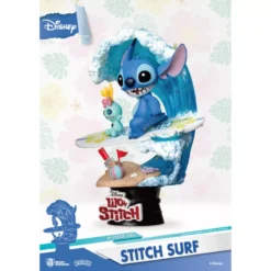 Stitch Surf Summer Series Figurine, Beast Kingdom 9 Stitch Surf Summer Series Figurine, Beast Kingdom -Toy Kids Shop 710495550671 2