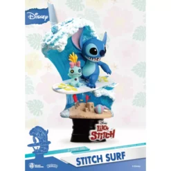Stitch Surf Summer Series Figurine, Beast Kingdom 11 Stitch Surf Summer Series Figurine, Beast Kingdom -Toy Kids Shop 710495550671 4