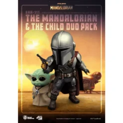 The Mandalorian & The Child Duo Pack Figurine, Beast Kingdom -Toy Kids Shop 711061145772 2