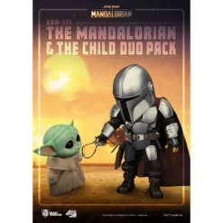 The Mandalorian & The Child Duo Pack Figurine, Beast Kingdom -Toy Kids Shop 711061145772 4
