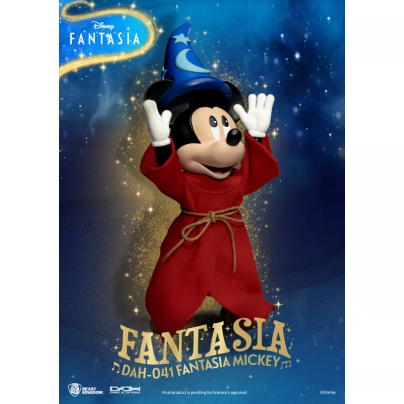 Disney Classic Mickey Fantasia Figurine, Beast Kingdom 6 Disney Classic Mickey Fantasia Figurine, Beast Kingdom - Image 4